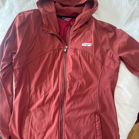 Kimes Ranch Women's lightweight Jacket in Burnt Orange or Rust - Picture 2 of 5